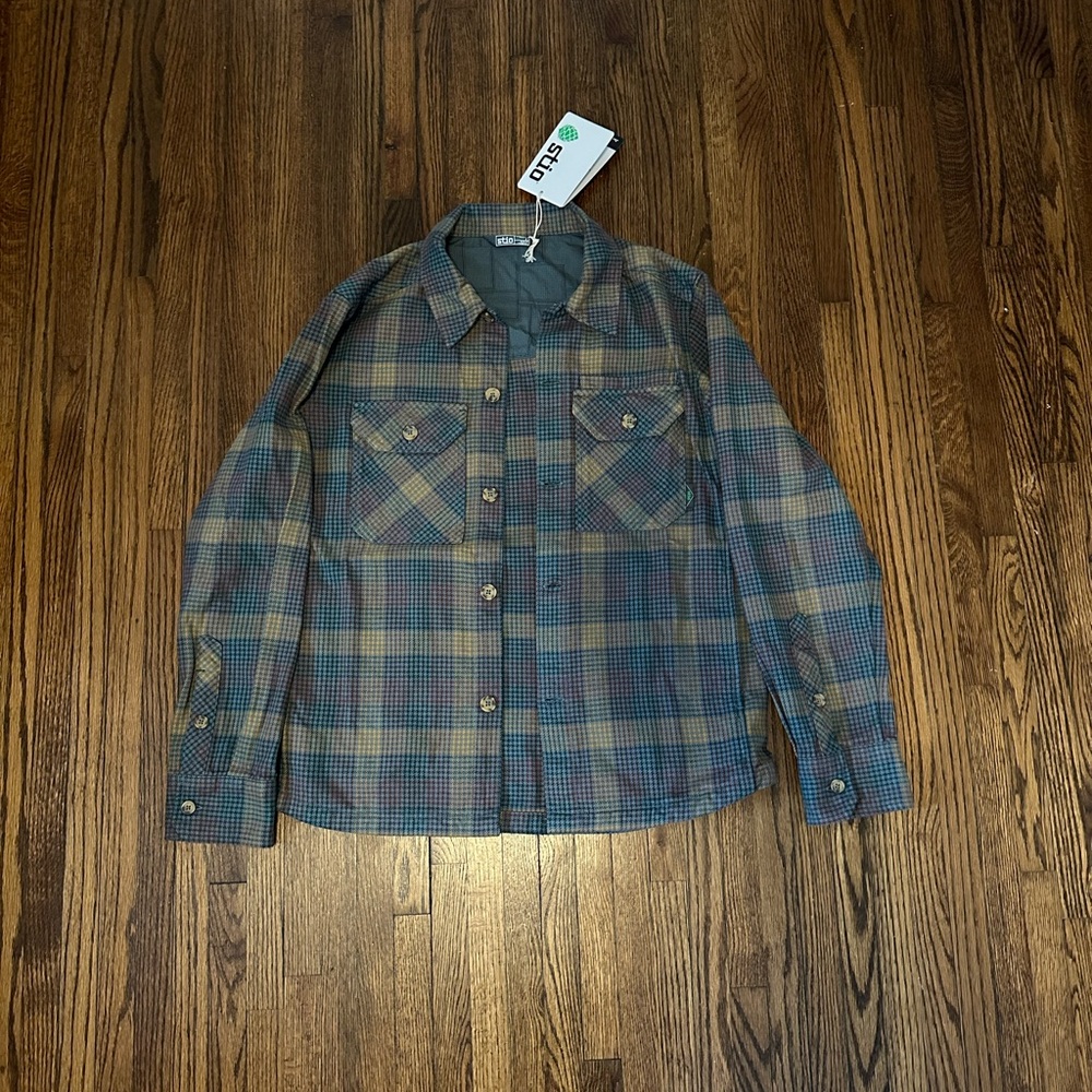 Stio Hutkeeper Flannel NWT Size Small